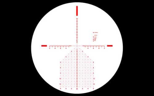 Scopes with Christmas tree style reticles